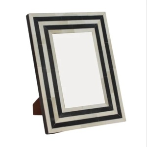 Marco de Fotos Personalizado al por Mayor, Marco de Resina con Incrustaciones de Nácar, Decoración de Pared con Logotipo Personalizado - Product Image 1