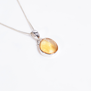 จี้พลอยเพชรเฮอร์คิเมอร์ธรรมชาติ925สเตอลิงเงินอัญมณีธรรมชาติคุณภาพสูงเครื่องประดับขายส่งจี้ของขวัญ - Product Image 2