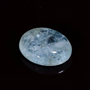 Cabujón de Aguamarina azul natural, piedra preciosa suelta pulida para hacer joyas, piedra semipreciosa para collares y anillos, venta al por mayor - Product Image 4