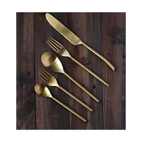 Cubiertos de Metal hechos a mano para Hotel y restaurante, juego de cubiertos de Metal personalizados de Color, venta al por mayor - Product Image 3