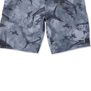 Pantalones cortos de pesca de ajuste cómodo con impresión por sublimación a la venta, pantalones cortos de pesca de secado rápido con último diseño personalizado - Product Image 3