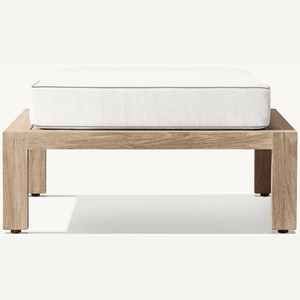 Meuble ottoman en bois de teck écologique pour le salon d'une maison ou d'une villa avec un style moderne distinctif - Product Image 5