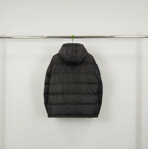 Chaquetas Acolchadas con Capucha y Cuello Alto de Lona Impermeable de Secado Rápido para Hombre, Servicio OEM - Product Image 4