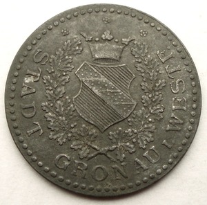 เหรียญประวัติศาสตร์ที่สะสมได้หายากของเยอรมนี kriegsfeld - Product Image 5