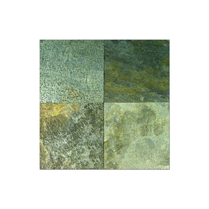 Revêtement de sol en ardoise naturelle polie extérieure intérieure personnalisée du fournisseur indien Ardoise verte Zeera moderne pour cuisine extérieure Hôtel - Product Image 1