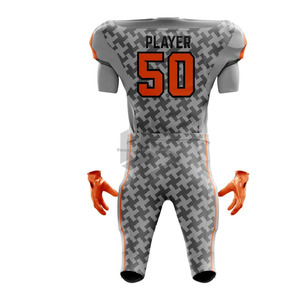 Professional Amateur <b>Matches</b> Custom Breathable Quick Dry Anti-Bacterial American Football Uniform Pants Set Front All Printing - Product Image 3