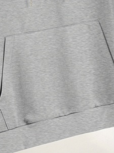 Fabricantes Streetwear Heavy Weight Hood Oversized Cotton Unisex Heavy Men Custom Hoodies - Product Image 4