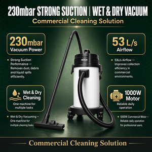 Nueva Máquina Eléctrica Comercial para <span class=keywords><strong>Limpieza</strong></span> <span class=keywords><strong>de</strong></span> Alfombras, Aspiradora Húmeda/Seca <span class=keywords><strong>de</strong></span> 35L, Succión Potente <span class=keywords><strong>de</strong></span> 1000W, para <span class=keywords><strong>Limpieza</strong></span> <span class=keywords><strong>de</strong></span> Tapicería en Hoteles y Resorts - Product Image 1