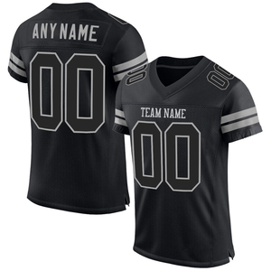 Custom Made American Football Jersey High Quality Quick Dry Solid Color with Breathable Feature Plus Size OEM Service - Product Image 1