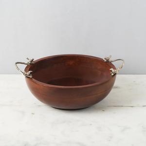 Hotels Plateau de table Bol en bois d'acacia - Product Image 1