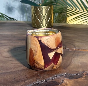 Elegante quemador de incienso Bakhoor de resina para Eid quemador Bakhoor bellamente diseñado con resina personalizada y madera para la decoración de su hogar - Product Image 4