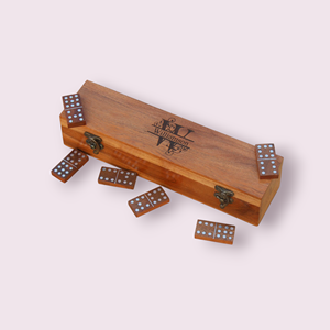 Ready to Ship Solid Wood <b>Domino</b> Game Set Natural Polished Rectangle Shape Bulk Quantity for Sale by Exporters - Product Image 3