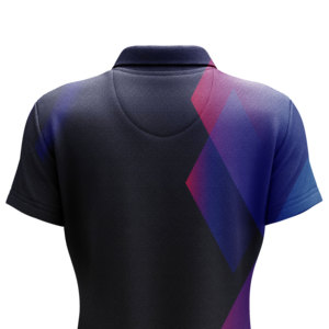 เสื้อโปโลแขนสั้นสำหรับผู้ชาย, เสื้อผ้าแฟชั่นธุรกิจระบายอากาศได้ดีผ้าไอซ์ซิลค์เสื้อโปโลมีกระดุมพิมพ์ลายสำหรับฤดูร้อน - Product Image 5