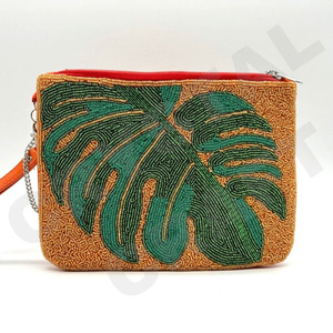 Whoop <b>Red</b> Coin Pouch Customized Seed <b>Beaded</b> Wallet Beautiful Mum's Gift-Girls' Hearts Design - Product Image 4