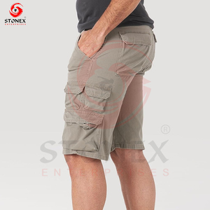 New Arrival Fashion Streetwear Cargo <b>Shorts</b> <b>Men</b> Custom Thick Cotton <b>Camo</b> Printed Cargo <b>Shorts</b> - Product Image 1