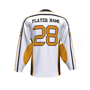 Maillot de hockey sur glace 2025 de haute qualité Broderie de logo personnalisé 100% polyester Séchage rapide Écologique Respirant Fabriqué au Pakistan - Product Image 6