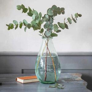 New Arrival Best Quality Recycled <b>Glass</b> <b>Bud</b> Chunky Rim <b>Vase</b> for Home Decor - Product Image 4