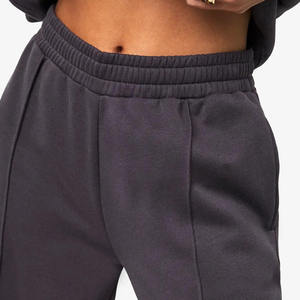 Conjunto Deportivo de 2 Piezas para Mujer, Estilo Urbano, Holgado, Cómodo, Tejido Elástico, Informal - Product Image 5