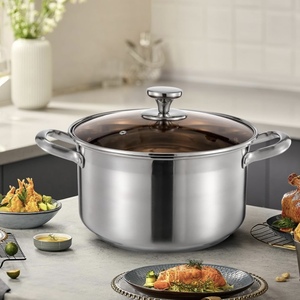 Chất lượng cao không dính súp & chứng khoán chậu Set cho cảm ứng & Bếp gas với bìa cho dễ dàng nấu ăn - Product Image 2