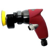 HY-2749A Mini polisseuse pneumatique 3-en-1, ponceuse d'angle, meuleuse portative à découpe, disque de 2 pouces, 20000 tr/min, broche de 1/4 de pouce, aluminium