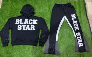 Abrigo deportivo informal con cremallera para hombre, chándal de manga larga a rayas, ropa deportiva pesada para Primavera, conjuntos de chándal con logotipo - Product Image 5