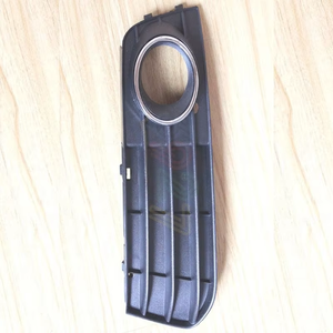 Auto parachoques delantero abajo rejilla lámpara de niebla cubierta con cromado círculo para <span class=keywords><strong>Audi</strong></span> <span class=keywords><strong>A4</strong></span> B8 <span class=keywords><strong>2009</strong></span> - 2012 - Product Image 3
