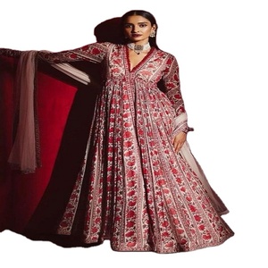 Femmes Kurti Robe Reyon Matériel Femmes Anarkali Kurti Indien Vêtements Femmes Robe Ethnique Indien Kurta Ethnique Indien Kurta - Product Image 1