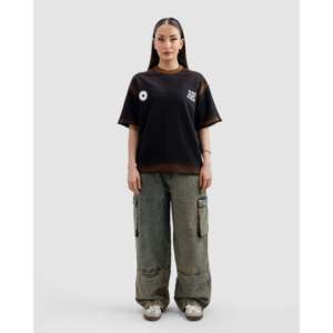 เสื้อยืดผ้าฝ้ายแท้ 100% ขอบดิบ ไม่มีการตัดเย็บแบบซับใน  ลายพิมพ์สไตล์คัทเซว  เนื้อผ้าเจอร์ซีย์หนา พิมพ์ลายด้วยเทคนิคซิลค์สกรีน - Product Image 4