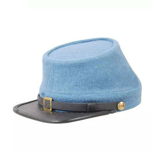 EDICIÓN LIMITADA Gorra Militar Alemana de la Segunda Guerra Mundial, Estilo VISOR SA Kepi SHAKO, Parte Superior Negra - Product Image 5