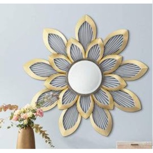 Cadre de miroir de haute qualité, taille personnalisée, cadre de miroir en métal pour salon, design incurvé à la main - Product Image 3