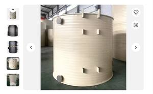 Tanque de plástico PE grande de fabricante profesional a la venta/tanque de productos químicos y otros líquidos - Product Image 2