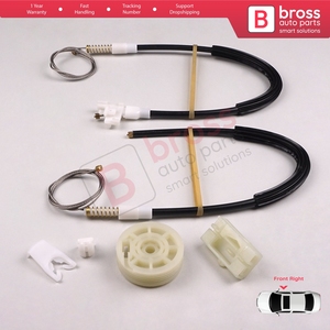 ชุดซ่อมมอเตอร์กระจกหน้าต่าง BWR274 ประตูหน้าขวา สำหรับรถยนต์ Megane MK1 X64 ปี 1996-2003 แบบ 4/5 ประตู 7700834346 - Product Image 4