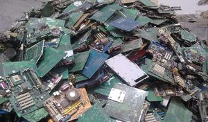 Grande ferraille de carte mère électronique de stock/ferraille de carte PCB avec placage à l'or - Product Image 3