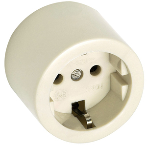 Base rotonda in avorio TTL (Famatel 2401) - Product Image 1