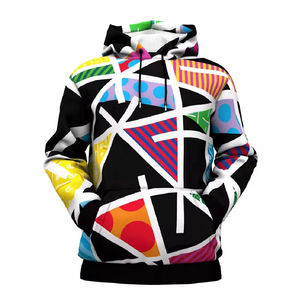 Sweat à capuche personnalisé pour homme, avec strass, léger, manches longues, brodé, faible MOQ, OEM ODM, THT WEARS, 100% coton - Product Image 5