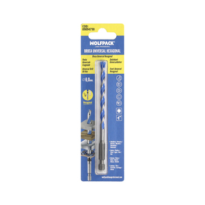 Broca Wolfpack Universale Esagonale O/ 6,0 mm. (Blister 1 pezzo) - Product Image 4