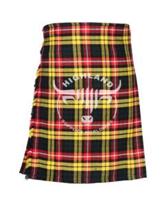 Kilt de 8 yardas de tartán escocés tradicional de Highland hecho a medida-Kilts de tamaño personalizado para hombres Kilts de tartán escocés hechos a mano - Product Image 1
