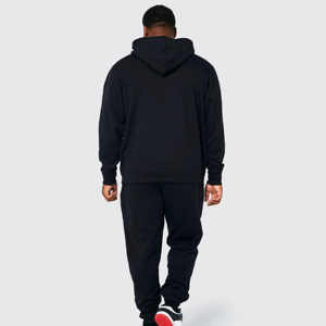 Survêtements sérigraphiés 100% coton pour adultes 100% coton grande taille respirant séchage rapide pour les ensembles de style hiver - Product Image 4