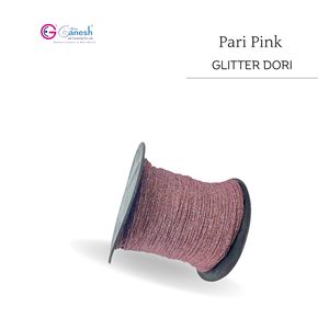 Fil métallique en polyester de type MS rose Pari de qualité supérieure avec paillettes brodées pour le tricot et l'application de tissu Type Lurex S ST - Product Image 3