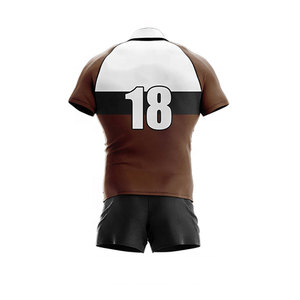 Conjunto de uniforme de rugby de nuevo diseño con ropa deportiva de alta calidad Ropa de rugby Equipo personalizado de alta calidad Club deportivo Secado rápido Sublimado - Product Image 6