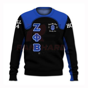 Sudadera con Capucha Personalizable con Letras Griegas, Moda Universitaria, Sudaderas Personalizadas al por Mayor para Hermandades Masculinas - Product Image 1