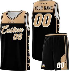 Uniforme de Baloncesto Personalizado, Ropa Deportiva con Nombre y Número Impresos, Camiseta Deportiva sin Mangas para Hombre y Jóvenes - Product Image 3