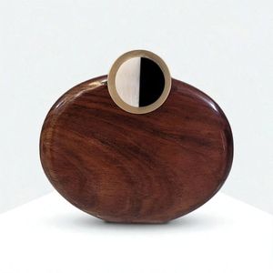 กระเป๋าถือกระเป๋าคลัทช์ผ้าใบแฟนซีสำหรับผู้หญิงที่มีสีและคุณสมบัตินำกลับมาใช้ใหม่ได้ราคาขายส่งสำหรับส่งออกอินเดีย - Product Image 5