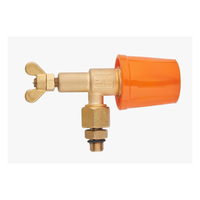 Buse de pulvérisation de flèche à capuchon conique en céramique professionnelle de 76mm avec connecteur pulvérisateur agricole à haute pression pour une utilisation sur le terrain