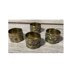 แหวนผ้าเช็ดปากทองเหลืองแหวนผ้าเช็ดปากดีไซน์ใหม่ - Product Image 6