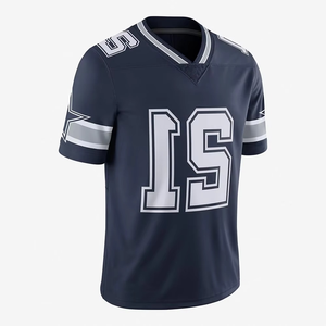 Uniforme de Fútbol Americano para Adultos, al por Mayor, para Entrenamiento y Partido, Jersey Estampado de Verano, 180GSM, Poliéster Transpirable, Absorbe la Humedad - Product Image 3