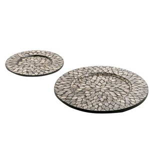 Assiettes de service à salade alimentaire pour ustensiles de cuisine Article Restaurant Vaisselle Décoration Assiette de service alimentaire en acier inoxydable - Product Image 2