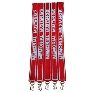 Sangles de sac à main en perles de couleur d'équipe personnalisées de qualité supérieure 'GO TEXANS' - Vente en gros OEM pour le jour du match, poignées de sac à main et de sac bandoulière - Product Image 2