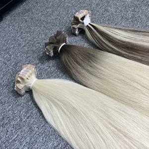 ผมมนุษย์แบบเทปตรงธรรมชาติใช้100% สีต่างกัน - Product Image 4