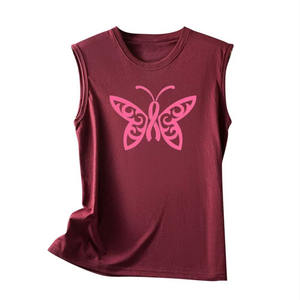 Camiseta sin mangas para correr sublimada personalizada al por mayor para mujer, camiseta sin mangas para mujer 2025 - Product Image 3